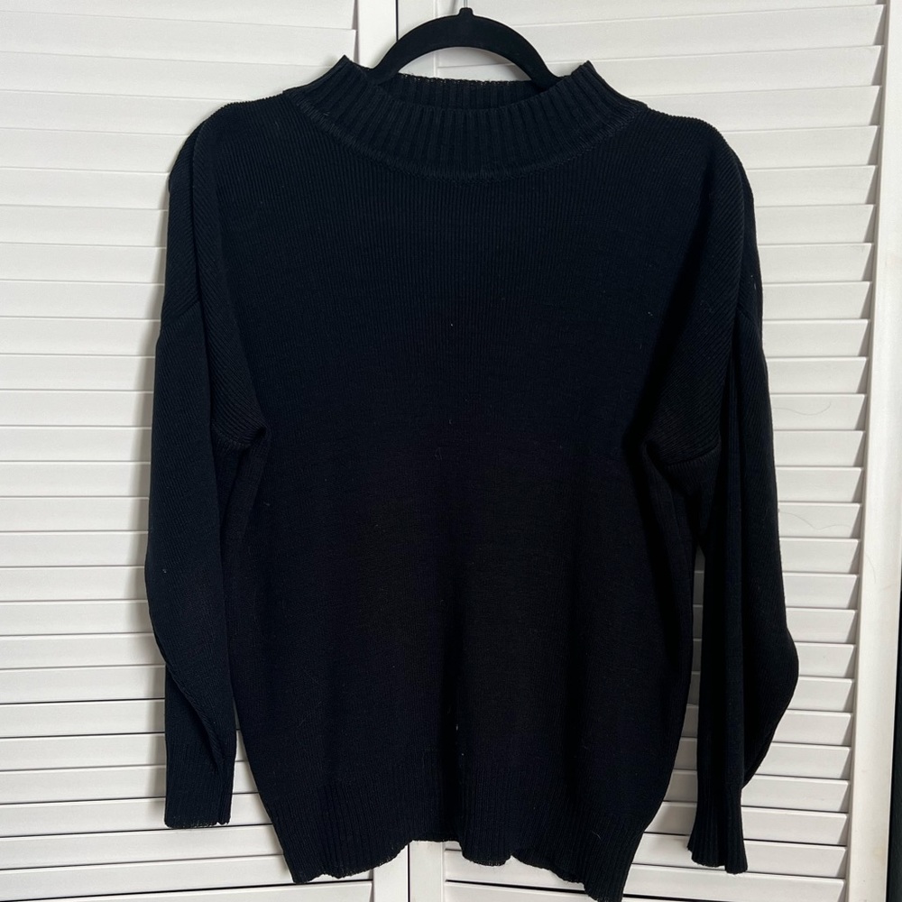 Black sweater